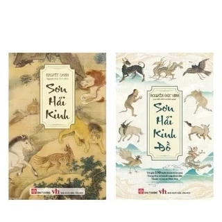 Sách - Bộ 2 cuốn: Sơn Hải Kinh và Sơn Hải Kinh Đồ - NXB  Văn Học