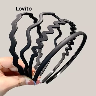 Cài tóc rửa mặt Lovito chống trượt lượn sóng hoạt hình dễ thương cho nữ LFA18624