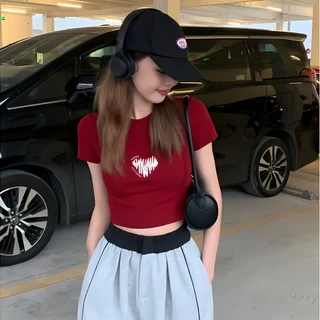 Áo croptop nữ áo baby tee ôm body chất thun cotton co giãn 4 chiều  - LOZA G0070