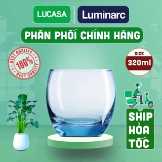 Bộ 6 Ly Thủy Tinh Luminarc Salto 320ml - Loại Thấp BOL2562 | Phân Phối Chính Hãng