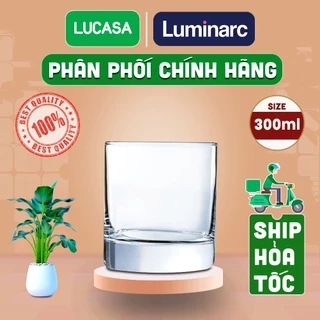 Ly Thủy Tinh Arcoroc Islande 300ml - Loại Thấp L0617 | Phân Phối Chính Hãng