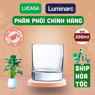 Ly Thủy Tinh Luminarc Islande 200ml - Loại Thấp L19122 | Phân Phối Chính Hãng
