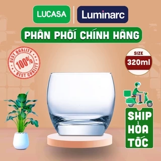 Ly Thủy Tinh Luminarc Salto 320ml - Loại Thấp L2562 | Phân Phối Chính Hãng