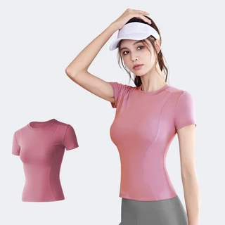 Áo tập gym yoga nữ LUHAZO thể thao ôm dáng co giãn dãn 4 chiều cao cấp thông thoáng thấm hút mồ hôi T3 MTDX Pickleball
