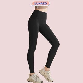 Quần tập gym LUHAZO gen bụng cạp cao nâng mông yoga legging nữ co dãn giãn 4 chiều thoáng mát MT2 TK2T102 Pickleball