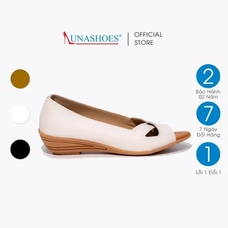 Giày hở mũi nữ LUNASHOES 22503 da bò mềm phù hợp đi lại nhiều rất êm chân