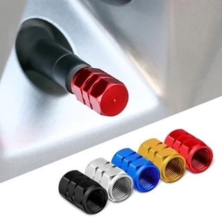 Bộ 4 nắp van lốp ô tô LYMOYO bằng hợp kim nhôm