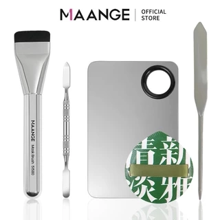 Dụng cụ đắp mặt nạ trang điểm MAANGE đầu phẳng che khuyết điểm chuyên nghiệp
