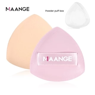 Mút Tán Kem Nền MAANGE sử dụng ướt và khô đa năng với hộp đựng 51144