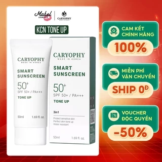 Kem chống nắng Caryophy Sunscreen Tone Up Hàn Quốc SPF50+/PA+++ nâng tone ngừa mụn kiềm dầu 50ML