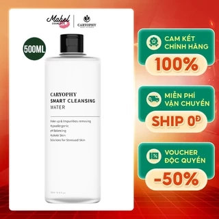 Nước tẩy trang da dầu mụn Caryophy Smart Cleansing Water chính hãng Hàn Quốc (300ml 500ml)