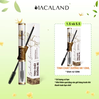 Tinh chất dưỡng mi dài cong chỉ sau 2 TUẦN MACALAND 5ml/10ml từ Mầm Đậu Xanh, Cỏ Ba Lá Đỏ, Dầu Mắc Ca