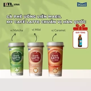 Cà phê uống liền MAEIL My Café Latte Hàn Quốc thơm ngon, đủ vị không gây mất ngủ 220ml