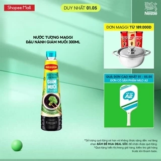 Nước Tương MAGGI® Đậu Nành Giảm Muối 300ml