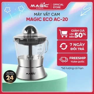Máy vắt cam Magic Eco AC-20, 1L, 2 đầu vắt, tự động đảo chiều.