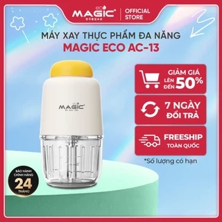 Máy xay đa năng Magic Eco AC-13, 0.3L, 8 lưỡi dao, cối thủy tinh.