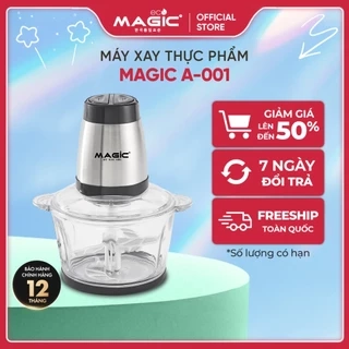 Máy xay thực phẩm Magic A-001,công suất 400W,dung tích 1.7L, 4 lưỡi giao không gỉ