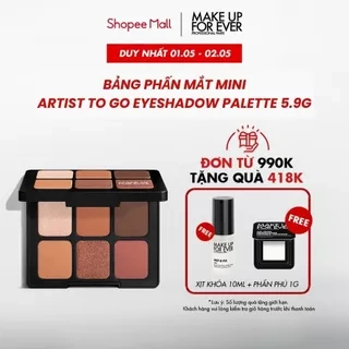 MỚI - Bảng Phấn Mắt Mini ARTIST TO GO EYESHADOW PALETTE 5.95G