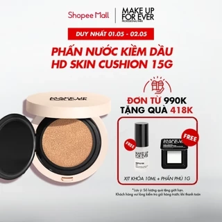 MỚI - Phấn Nước Mướt Mịn, Tiệp Da HD Skin Cushion 15g SPF 50+/PA +++ - MAKE UP FOR EVER