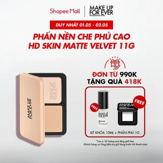 Phấn Nền Trang Điểm Kiềm Dầu HD Skin Powder Foundation 11g - MAKE UP FOR EVER - Nhập khẩu độc quyền từ Pháp