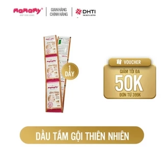 Sữa tắm gội Mamamy cao cấp chính hãng cho bé từ sơ sinh, gốc thực vật thiên nhiên, dịu lành gói 5ml