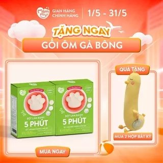 Bột làm bánh Pudding chân gấu Mămmy làm bữa phụ cho bé chỉ 5 phút bổ sung vitamin, hỗ trọ tiêu hóa