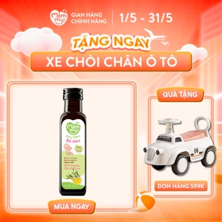 Dầu Olive bổ não Mămmy cho trẻ ăn dặm, hữu cơ nguyên chất chai 100ml