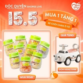 Hạt mix sẵn cho bé ăn dặm nhiều chất dinh dưỡng kết hợp bởi gạo sữa và nhiều loại hạt quý, 120g-145g