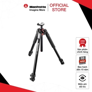 Chân máy ảnh Manfrotto 055 Aluminium 3-Sections Tripod Black