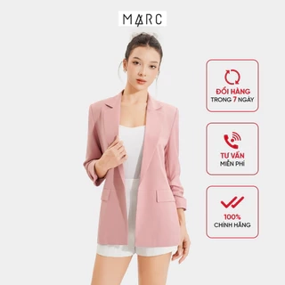 Áo blazer nữ Áo vest nữ MARC FASHION nhún xắn tay cách điệu trẻ trung FAVH043521