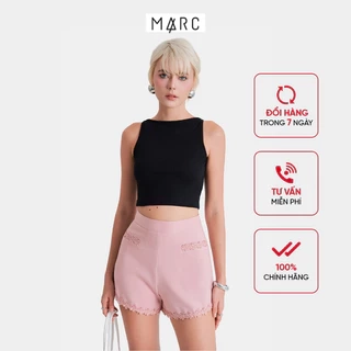 Áo thun croptop nữ MARC FASHION 3 lỗ cổ thuyền FALH061722
