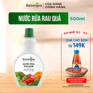 Nước rửa rau quả Botanika 500ml