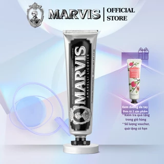 Kem Đánh Răng MARVIS Amarelli Licorice Mint 85ml - Marvis Chính Hãng