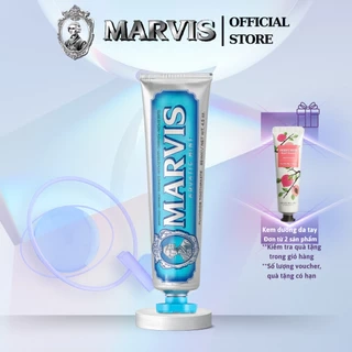Kem Đánh Răng MARVIS Aquatic Mint 85ML Hương Vị Dưa Gang Mát Lạnh - Marvis