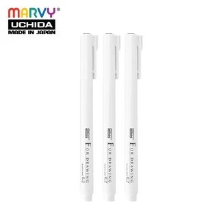 Combo 3 Bút Line Đi Nét Chuyên Nghiệp Marvy Uchida 4600