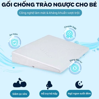 Gối Chống Trào Ngược kháng khuẩn Cho Bé ComfyBaby – Công nghệ làm mát chống mồ hôi trộm