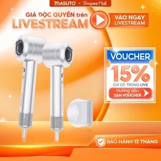 Máy sấy tóc ion âm Masuto Skylon 2 chiều nóng lạnh tạo kiểu bảo vệ tóc bảo hành 12 tháng