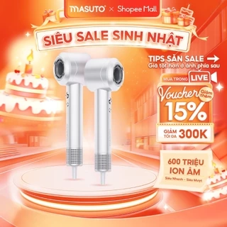 Máy sấy tóc ion âm tốc độ cao Masuto SkyIon, bảo vệ tóc không bị quá nhiệt, bảo hành 24 tháng