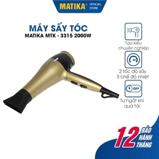 Máy Sấy Tóc MATIKA 2000W MTK-3315