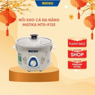 Nồi Kho Cá Đa Năng MATIKA Dung Tích 2.5L MTK-9125