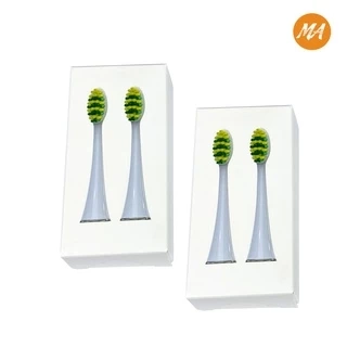 Combo 04 đầu bàn chải điện thay thế bàn chải điện Max Air model MA004, sợi dupont kháng khuẩn, lông bàn chải mềm