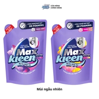 Túi nước giặt xả MaxKleen Cửa trước 450g Dấu ấn ngọt ngào/Nước hoa huyền diệu (Mùi ngẫu nhiên)