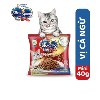 [PET GIFT] Combo 4 Thức ăn hạt cao cấp cho mèo khỏe toàn diện, tốt cho thận Max Well từ Nhật Bản Vị gà/cá (40G)