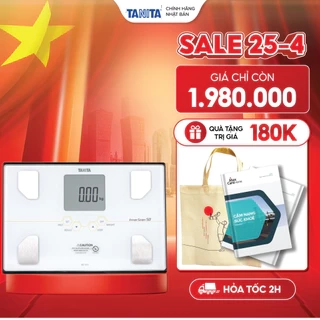 Cân phân tích 10 chỉ số cơ thể Tanita BC313 tự động nhận diện người dùng, chính hãng Nhật Bản