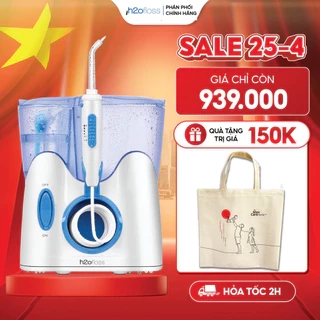 Máy tăm nước gia đình H2OFLOSS HF9 nhập khẩu chính hãng, tặng 12 đầu tăm - Đổi mới 12 tháng
