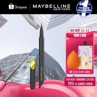 Bút Kẻ Mắt Nước Siêu Sắc Mảnh Maybelline New York Hyper Sharp Liner Extreme Không Lem Trôi 0.4g