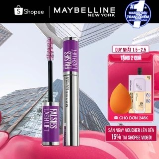 Mascara Uốn Mi, Nâng Mi và Làm Dày Mi Maybelline New York Falsies Lash Lift 8.6ml
