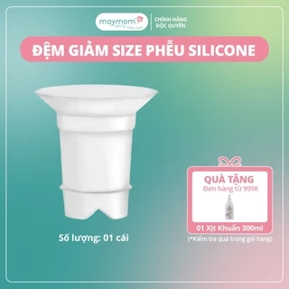 Trợ Phễu Maymom Size 13-15-17-19-21mm, Đệm Giảm Hạ Size Phễu Hút Sữa, Cup Vắt Sữa, Chất Liệu Silicone Êm Ái và An Toàn