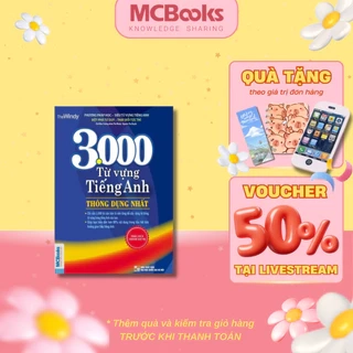 Sách - 3000 Từ Vựng Tiếng Anh Thông Dụng Nhất - Mcbooks