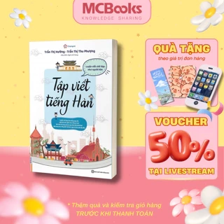 Sách - Tập viết tiếng Hàn Mcbooks